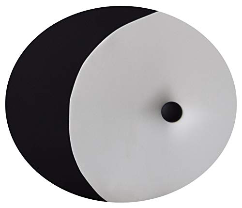 ONEK-DECCO Cabecero de Cama Mod.Ying Yang tapizado en Polipiel, Acolchado de Espuma Varias Medidas y Colores, Cabezal Niños, Juvenil y Cama Matrimonio (70 cm. Alto). (Blanco-Fucsia, 90x70)