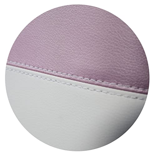 ONEK-DECCO Cabecero de Cama tapizado en Polipiel Mod. Madrid para Cama de Niños, Juveniles y Matrimonio (70 cm. Alto). (135x70, Blanco-Rojo)