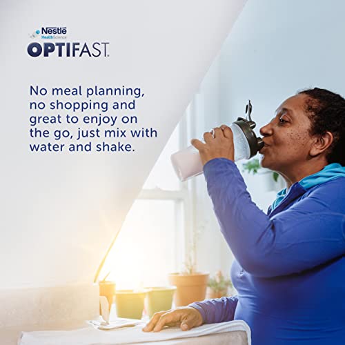 Optifast® Batido - Café - 12 sobres de 55 g - Sustitutivos de comida - Ayuda para perder peso o a mantenerlo después de haberlo perdido
