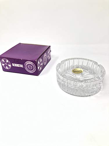 Orion Light Style - Cenicero (cristal de plomo, 4 x 12 cm), transparente