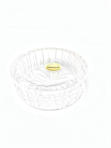 Orion Light Style - Cenicero (cristal de plomo, 4 x 12 cm), transparente