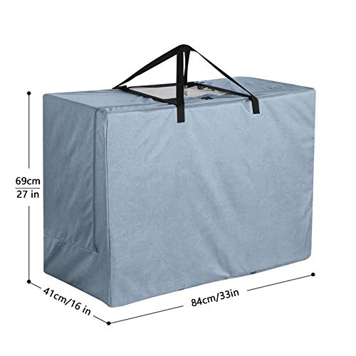 Orqihod Bolsa de almacenamiento de colchón plegable impermeable con ventana de visión, bolsa de transporte Gery (se adapta a colchones de hasta 10 cm de grosor, tamaño gemelo)