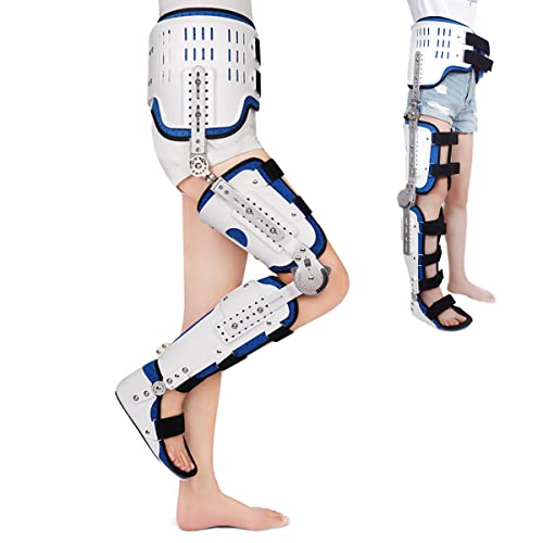Ortesis De Cadera, Rodilla, Tobillo Y Pie, Rodilleras Con Bisagras, Protección Y Recuperación De La Reducción De Carga Artritis Reparación Del Cartílago Dolor En Las Articulaciones,Right-M