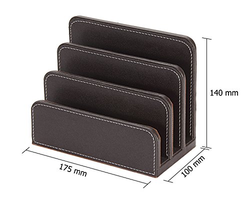 Osco BPULH1 - Soporte para cartas de elegante, color marrón