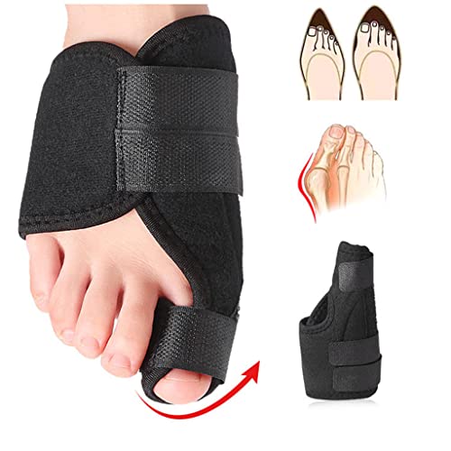 Oshhni Corrector de juanetes Corrector ortopédico de juanete Corrector ajustable Brace transpirable Enderezadora del dedo gordo para el dolor de pie Dedos - S