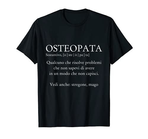 Osteópata Definición Divertida Diccionario Definición Camiseta