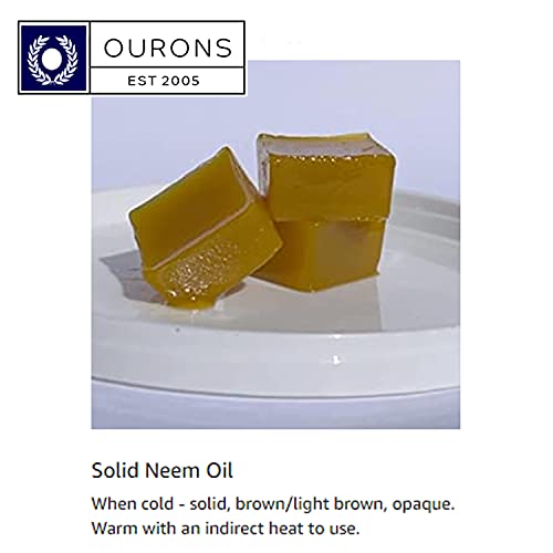 OURONS - Aceite de neem 100 ml, 100% virgen puro nim, aceite multiusos para plantas Hogar y jardín