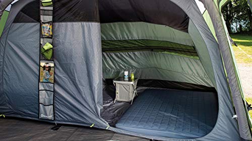 Outwell Cedarville 5A - Tienda de campaña para 5 personas, color negro, verde y gris