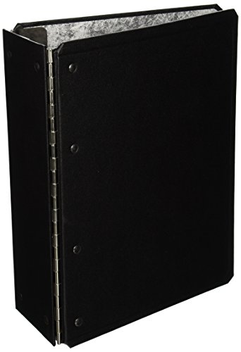 Oxford C6193 - Carpeta de catálogo con postes expansibles, tapa de 5 1/2 pulgadas, 11 x 8 1/2, color negro