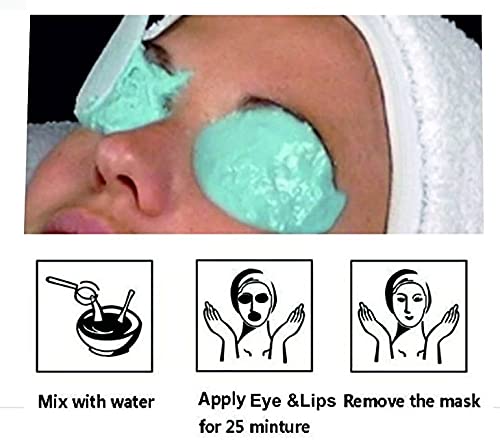 Pack 20 Trat. Mascarillas Contorno de Ojos Anti Patas de Gallo - peel off 200 g en polvo