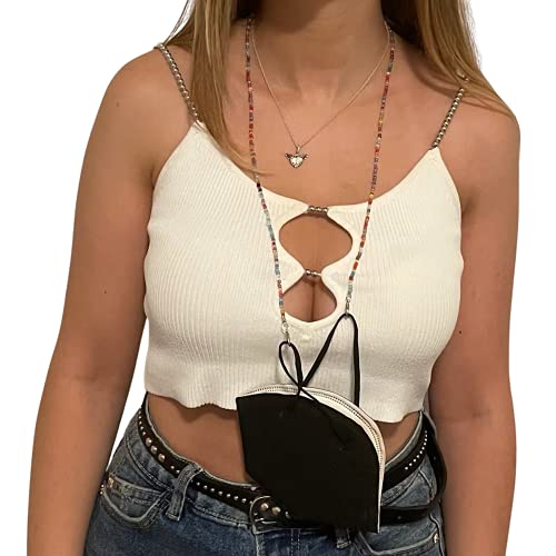 Pack 3 Colgantes Para Mascarillas - Cadenas y Cordones de Gafas Para Mujer - Colgante Para Mascarilla - Cadena de Gafas Mujer - Soportes Para Gafas - Cordones para el Cuello Para Gafas