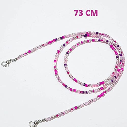 Pack 3 Colgantes Para Mascarillas - Cadenas y Cordones de Gafas Para Mujer - Colgante Para Mascarilla - Cadena de Gafas Mujer - Soportes Para Gafas - Cordones para el Cuello Para Gafas