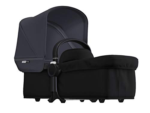 Pack de Extensión Gemelar Bugaboo Donkey, Negro/Steel Blue
