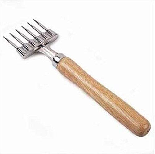 PADERNO Picador de Hielo Fabricado en Madera y Acero Inoxidable, INOX