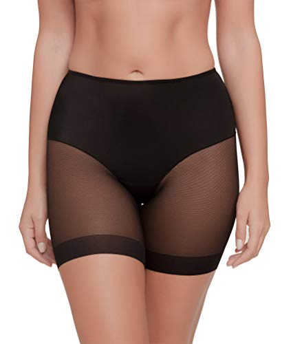Pantalon Braga Anti-rozadura Invisible y Super Ligero. Tejido Elastico y Super Suave. (Negro, L)