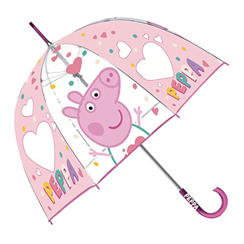 Paraguas Burbuja Transparente 46cm de Peppa Pig