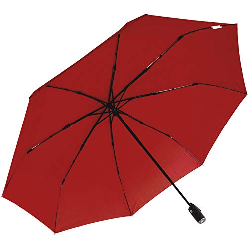 Paraguas de bolsillo XXL con cierre automático – Full Class – Gran techo de 122 cm.