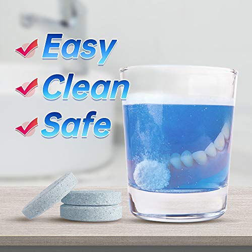 Pastillas limpiadoras para dentaduras Y-Kelin (90 tabletas)