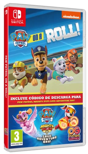 Paw Patrol: On a Roll! & Paw Patrol Mighty Pups: Save Adventure Bay! – 2 JUEGOS EN 1