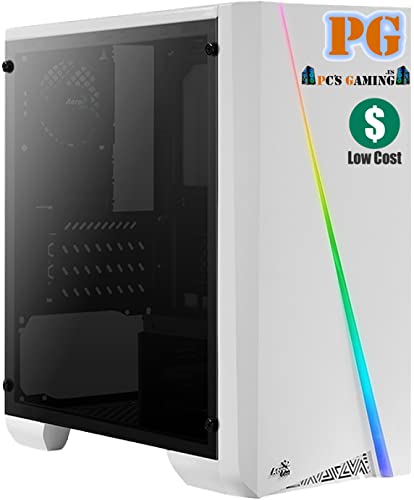 PC’S Gaming - PC SOBREMESA Gamer Low Cost Rebajas (CPU Ryzen 3 Pro 2100GE, T. Gráfica AMD Vega 3, SSD HDD 500GB, Ram 8 GB) + WiFi de Regalo. pc Gamer, pc Gaming, Ordenador para Juegos Windows 11
