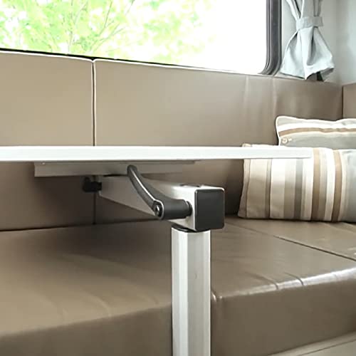 PEALOV Pata Mesa Camper,Pata De Mesa Telescópica para Caravana,Pata De Mesa Giratoria De 360 °,Patas De Mesa Extraíbles, Soporte De Mesa Ajustable De Aleación De Aluminio para Caravana para Caravana