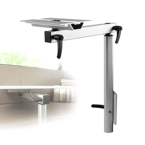 PEALOV Pata Mesa Camper,Pata De Mesa Telescópica para Caravana,Pata De Mesa Giratoria De 360 °,Patas De Mesa Extraíbles, Soporte De Mesa Ajustable De Aleación De Aluminio para Caravana para Caravana
