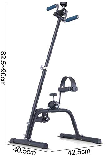 Pedal portátil Ejercitador, plegable aparatos de gimnasia for la tercera edad y de edad avanzada pedal compacto ejercitador puede utilizarse for fortalecer brazos y piernas, con eficacia aumento de la