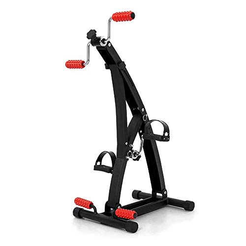 Pedalear Ejercitador - Pie Portátil, Mano, Brazo, Pierna Ejercicio De Pedaleo De La Máquina Con La Mano Y Del Pie Del Masaje De Rodillos, Aparatos De Ejercicios Gimnasia Para La Tercera Edad