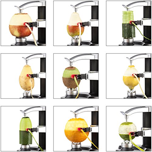 Pelador eléctrico de papas Pelador de manzanas Pelador de vegetales Pelador de frutas Pelador eléctrico de frutas y vegetales