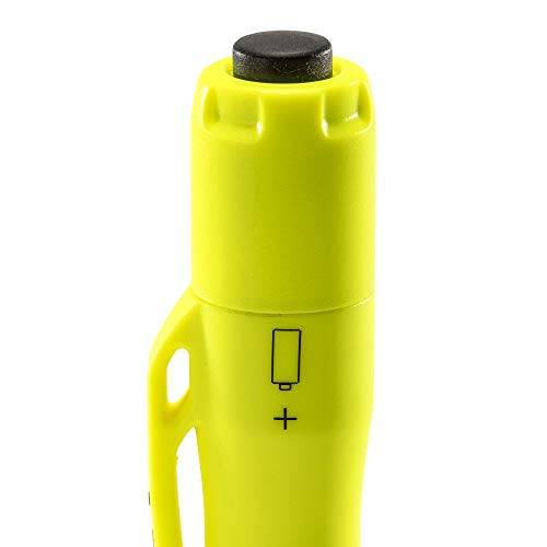 Peli Light 1975 Z1 ATEX Zone 1 - Linterna LED (94 lúmenes, protección contra bomberos, uso industrial, luz de lápiz), color amarillo