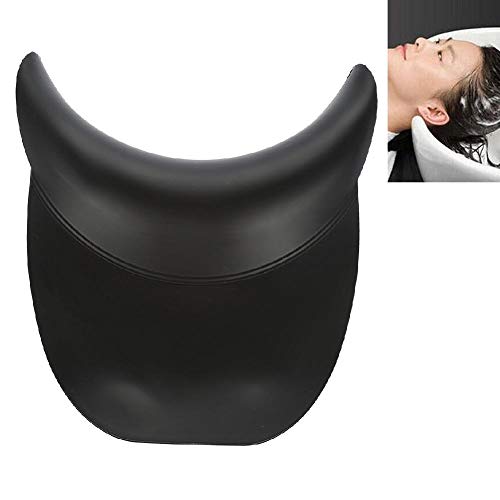Pelo Salón Cuello Almohada de Silicona, Lavacabezas Portatil, Lavacabezas Peluqueria Lavacabezas Portatil Salón Spa Silicona Champú Tazón Pinza Lavado de Cabello Fregadero Cojín del Resto del Cuello