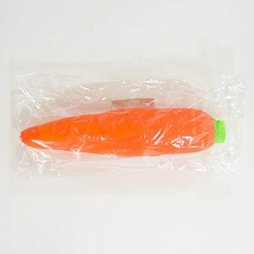 Pelota antiestrés para niños (20 cm), diseño de zanahoria