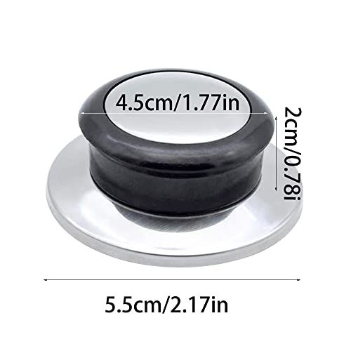 Perillas de Tapa, 8Pcs Perilla de la Tapa Perilla, Perillas Repuesto, Tapa Olla botón, Tapa de Cocina Universal Manija, Pomo para ollas, para Tapa de Olla Utensilios de Cocina Reemplazar
