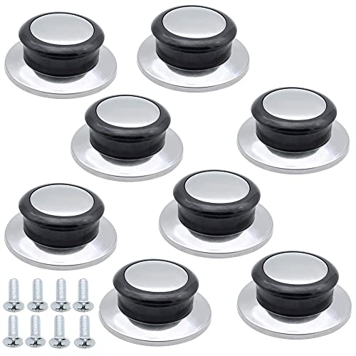 Perillas de Tapa, 8Pcs Perilla de la Tapa Perilla, Perillas Repuesto, Tapa Olla botón, Tapa de Cocina Universal Manija, Pomo para ollas, para Tapa de Olla Utensilios de Cocina Reemplazar