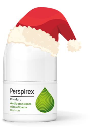 Perspirex ® | Perspirex Comfort | Desodorante Antitranspirante Axilas Roll on para pieles delicadas con efecto anti sudor duradero hasta 3 días | Controla el sudor y el olor cuidando tu piel | 20 Ml