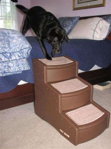 Pet Gear - Escalera para Mascotas Easy Step III, Tres escalones para Gatos y Perros.