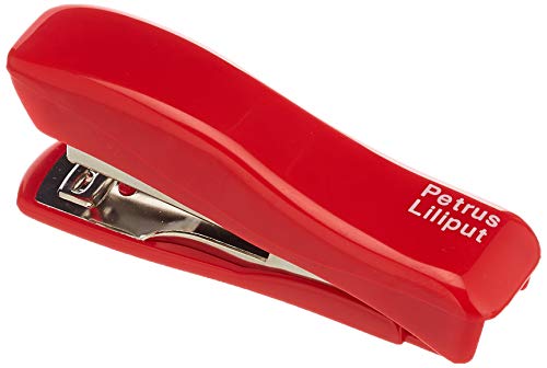 PETRUS 44767 - Grapadora modelo Liliput 200 + 1 Caja grapas 23/6-200 colores surtidos (en blister)