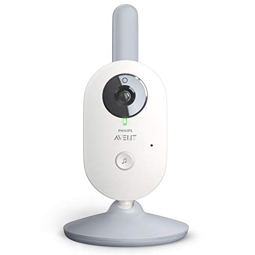 Philips Avent Vigilabebés Con Cámara Scd833/01 - Vigilabebés Con Vídeo Digital Con Privacidad Y Seguridad (a-fhss), Pantalla A Color De 2,7", Nanas Relajantes E Intercomunicador, color Blanco