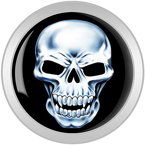 Piercing De Medidores De Oreja Acero Inoxidable cráneo Gota del Aceite de Expansión del Oído Pin del oído del oído Oreja Piercing expansores Túneles de Tapones para los oídos