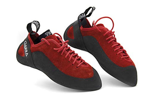 Pies de Gato Kokoro con Suela Vibram. Zapatillas para Escalada Deportiva (Rojo, 43)