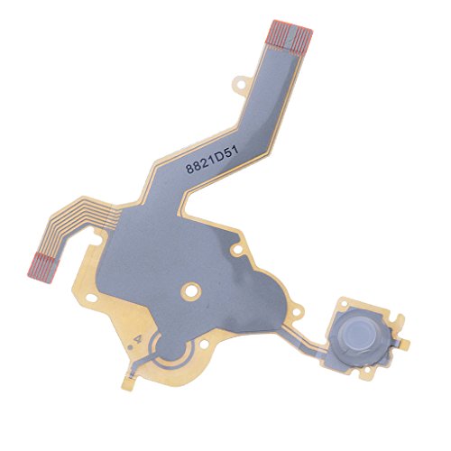 Piezas de recambio Cable de hombro botón derecho Flex Cable para PSP 3000 - Blanco
