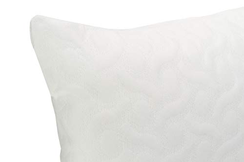 Pikolin Home - Almohada viscoelástica de copos con Aloe Vera confortable, ideal para dormir de lado de firmeza alta