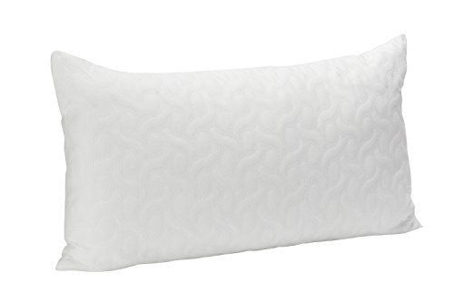 Pikolin Home - Almohada viscoelástica de copos con Aloe Vera confortable, ideal para dormir de lado de firmeza alta