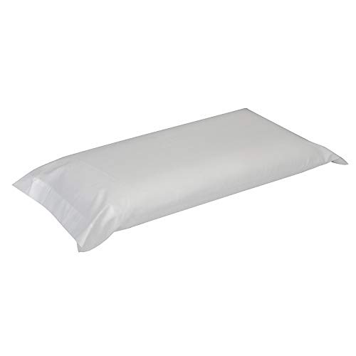 Pikolin Home - Funda de almohada 100% algodón, transpirable y de 150 hilos calidad extra en color blanco