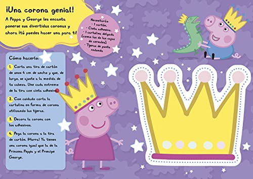 Pinta y pega con Peppa (Peppa Pig. Actividades): (Incluye adhesivos)