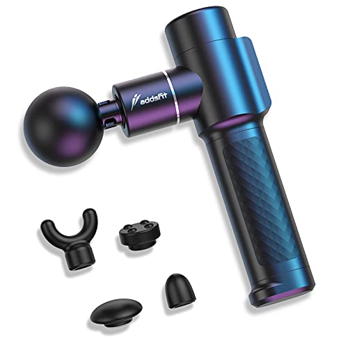 Pistola Masaje addsfit Massage Gun [15 horas de duración de la batería] Deep Tissue Potente Pistola Masajeadora Profesional de Tejido Profundo Portátil Percussion massager - Schwarz