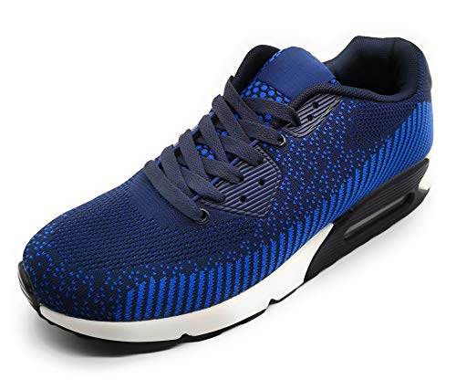 P&L Zapatillas Deportivas Hombre Transpirable Ligero con Camara de Aire para Correr Caminar Trabajar