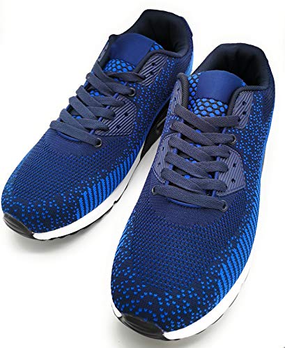 P&L Zapatillas Deportivas Hombre Transpirable Ligero con Camara de Aire para Correr Caminar Trabajar