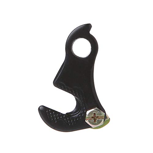 Placa de suspensión de cambio de engranaje trasero de bicicleta, adaptador convertidor con tuerca y perno para bicicletas sin una suspensión mech incorporada
