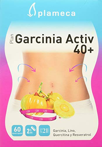 Plameca - Plan 21 Garcinia Activ 40+ - Control de Peso - 60 Cápsulas Vegetales